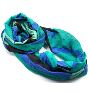Wholesale printed polyester silk scarf