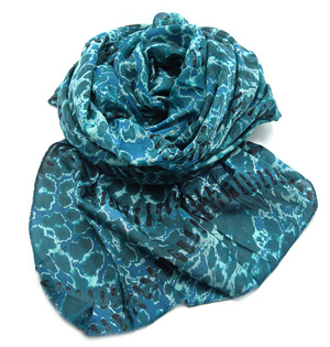 Wholesale viscose leopard scarf