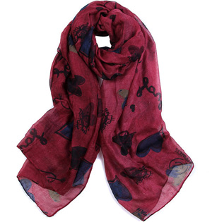 Viscose scarf women shawl wholesale