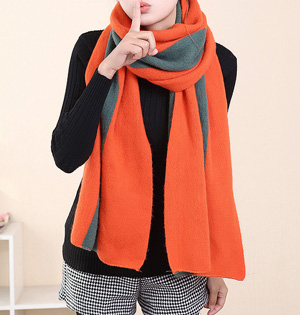 Wholesale wool knit scarf