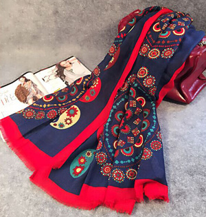Vintage scarves for women