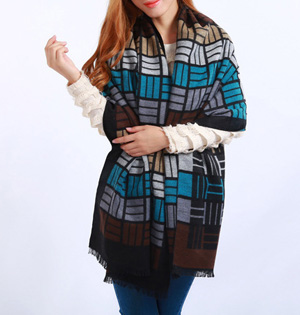 Wholesale cashmere plain scarf