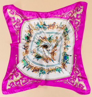 Wholesale silk women square scarf