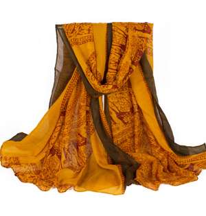 Wholesale retro viscose scarf