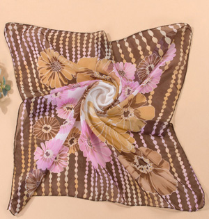Wholesale chiffon square scarf women