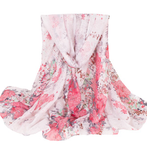Long viscose linen scarf wholesale
