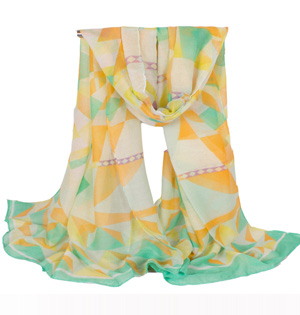 Wholesale viscose satin scarf