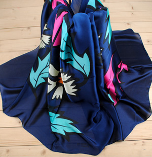 Wholesale silk long scarf